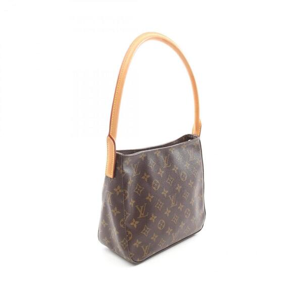 LOUIS VUITTON Brown Monogram Leather Looping MM Shoulder Bag - Picture 3 of 10